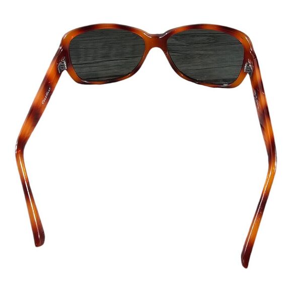 Cole Haan C630 25 Brown Tortoise Wrap Sunglasses 55/16 125 FRAMES ONLY - Picture 3 of 8